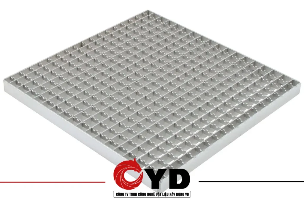 Tấm Sàn Grating Thép Carbon Mạ Kẽm Cho Công Nghiệp