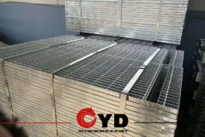 Tấm sàn grating thép carbon