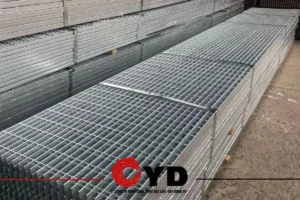 Tấm sàn grating thép carbon