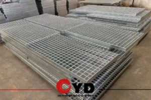 Tấm sàn grating thép carbon