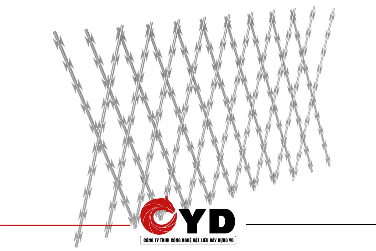 Lưới Thép Gai Dao Bảo Vệ Công Trình - Ảnh 2