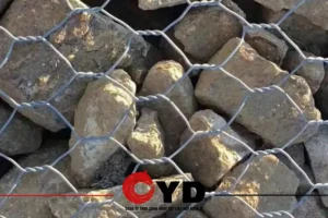 Lưới Rọ Đá Dây Thép Mạ Kẽm Mắt Lục Giác