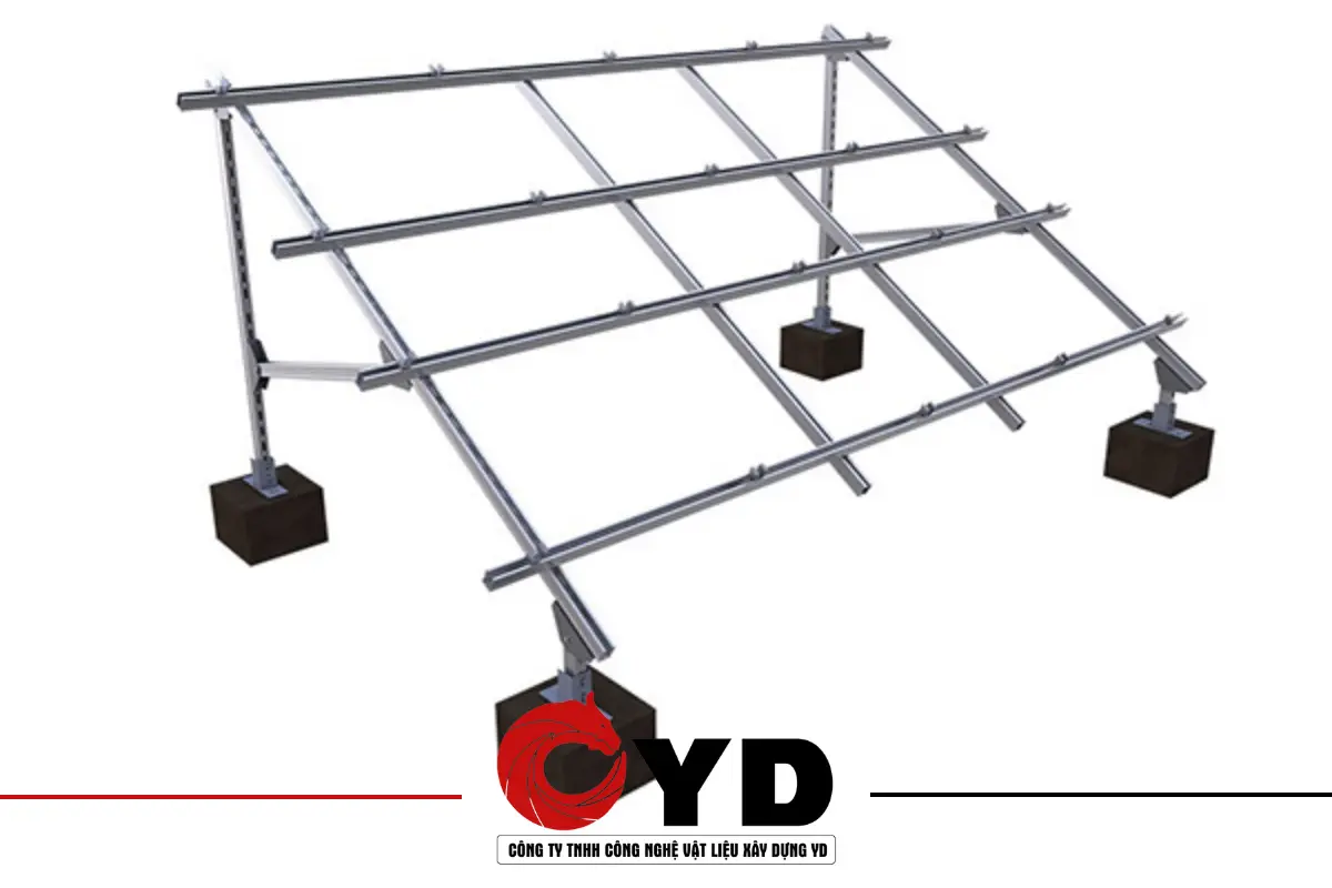Giá Đỡ Cố Định Năng Lượng Mặt Trời (PV Fixed Racking System)