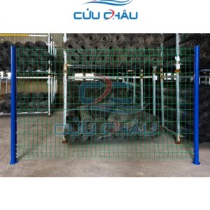 Hàng rào cột hình đào (Oval Post Fence) - Tấm 1-1.2mm