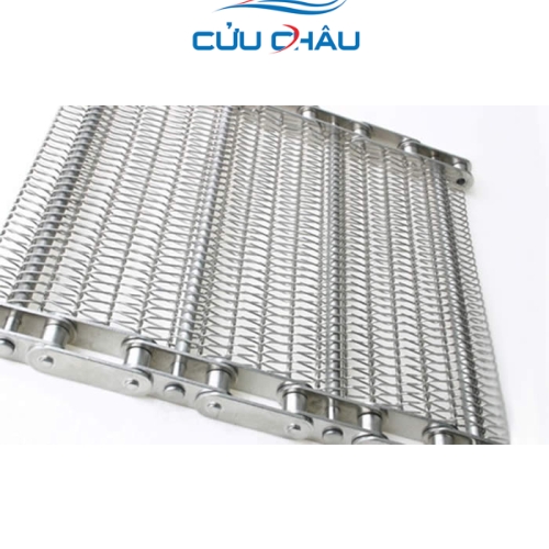 Lưới Băng Chuyền Công Nghiệp Đa Vật Liệu (Inox 304, Thép Chịu Nhiệt, Lưới Thép Hàm Lượng Carbon Thấp) - Ảnh 4