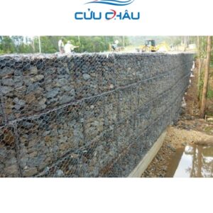 Lưới rọ đá thép mạ kẽm bọc PVC