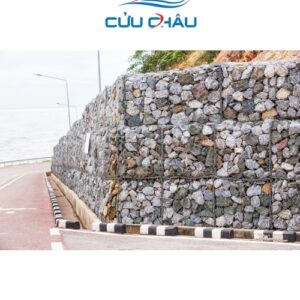 Lưới rọ đá thép mạ kẽm bọc PVC