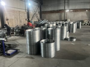 Kho cuộn dây thép gai mạ kẽm dạng cuộn